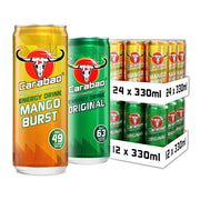 Carabao Energy Drink Mango Burst Bundle (36 x 330ml)