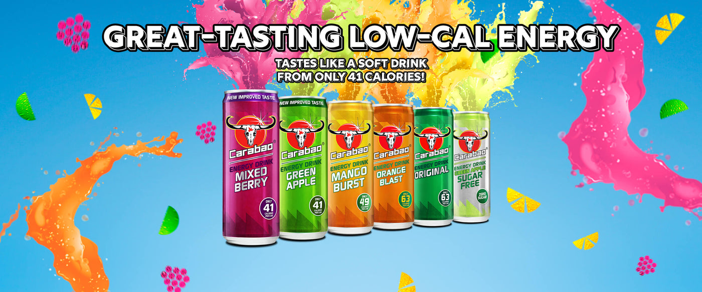 Carabao Energy Drink Low Calorie Great Taste