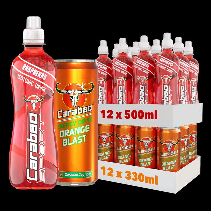 Carabao SPORT & Energy Drink Combo Pack (24 x Pack)