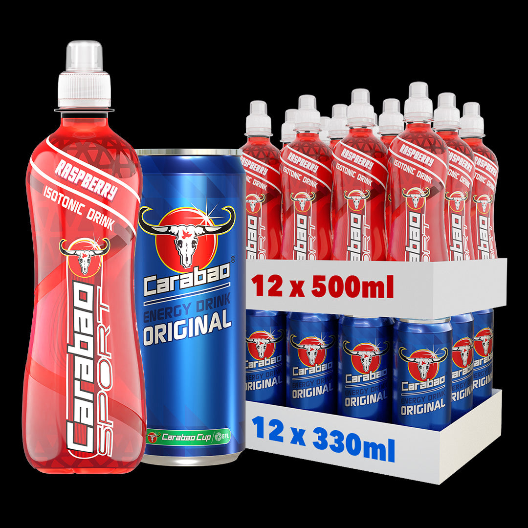 Carabao Energy Drink Mixed Berry, 12 X 500ml Bottles Case, Low Calorie - View #3