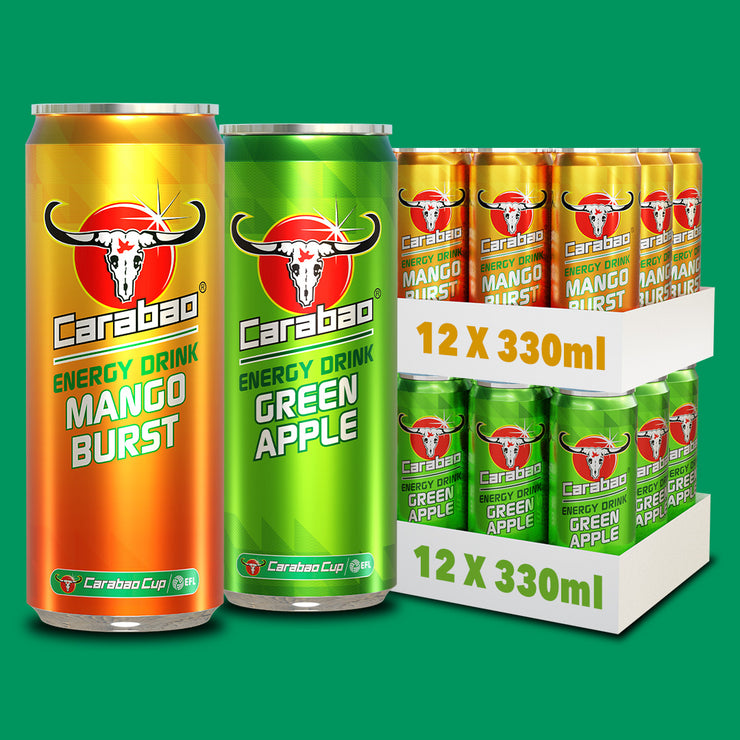 Carabao Energy Drink Combo Pack (24 x 330ml)
