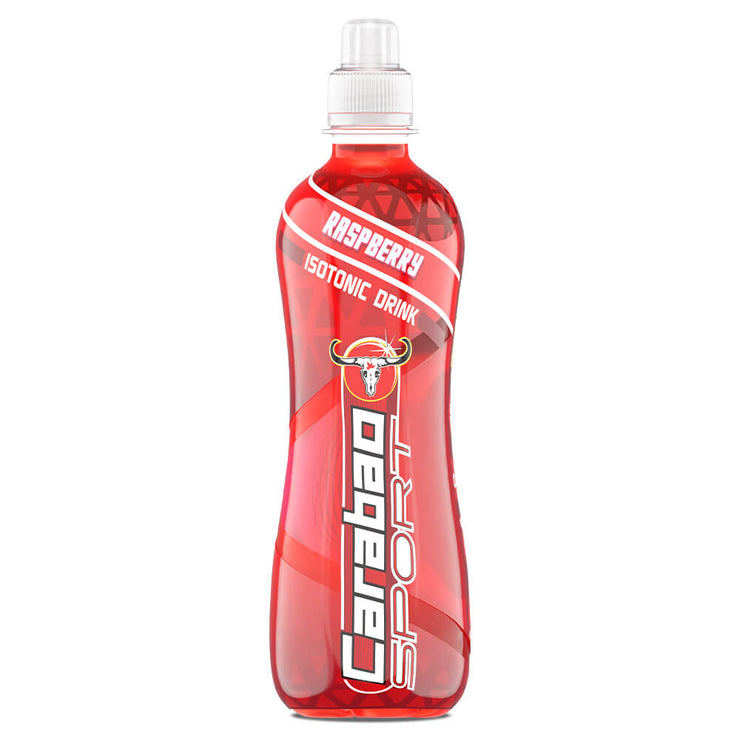 NEW! Carabao SPORT Isotonic Drink Raspberry (24 x 500ml Bottle)