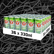 Carabao Energy Drink Green Apple Sugar Free (36 x 330ml Can)