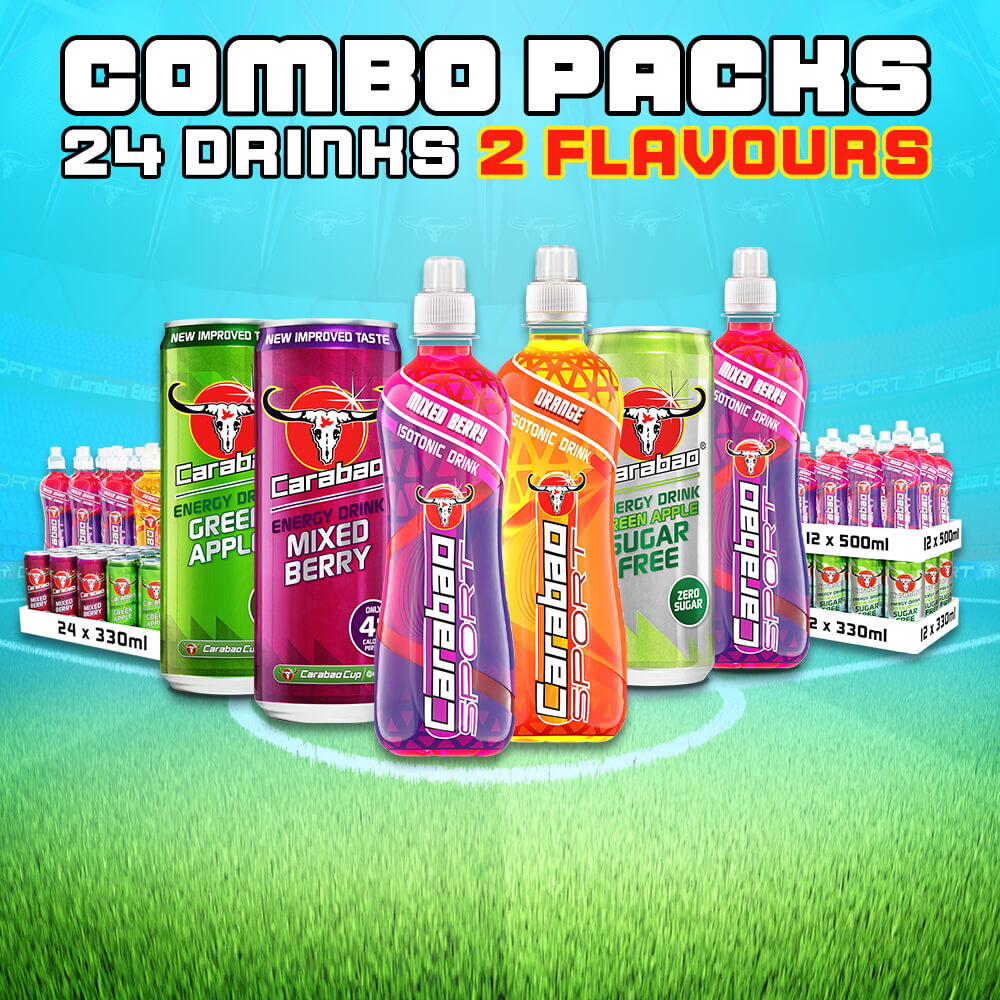 Carabao Energy & Sports Drinks Combo Packs Sale