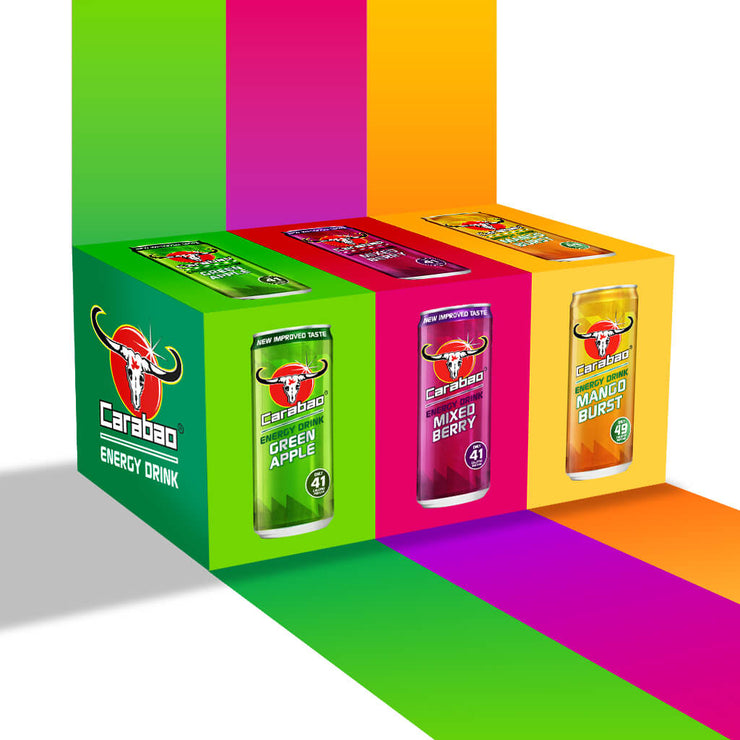 Carabao Energy Drink Triple Pack (36 x 330ml)