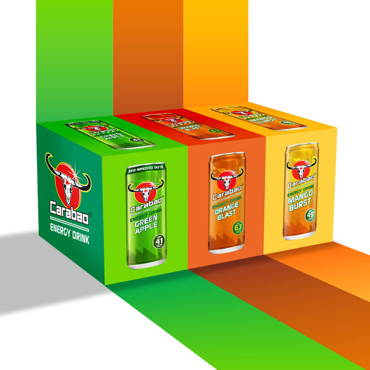 Carabao Energy Drink Triple Pack (36 x 330ml)