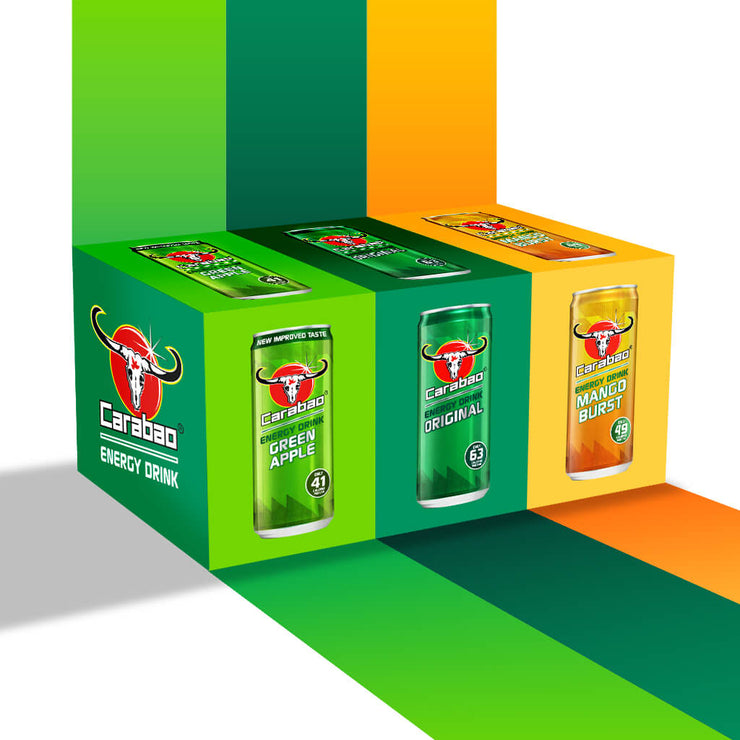 Carabao Energy Drink Triple Pack (36 x 330ml)