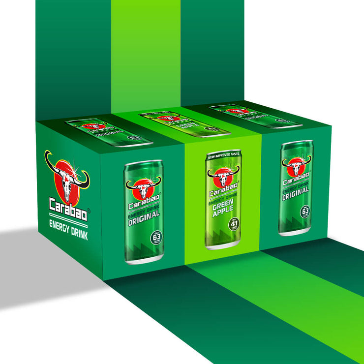 Carabao Energy Drink Triple Pack (36 x 330ml)