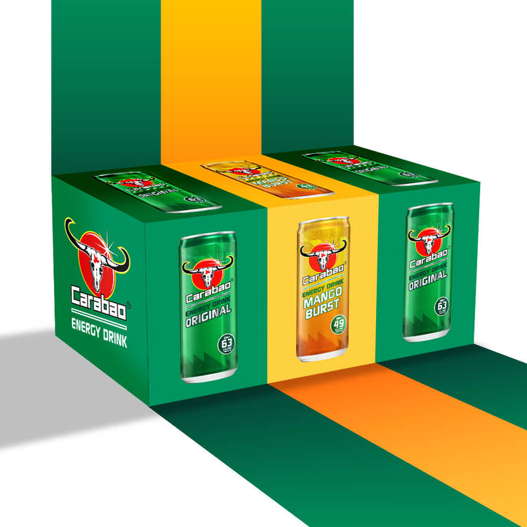 Carabao Energy Drink Triple Pack (36 x 330ml)