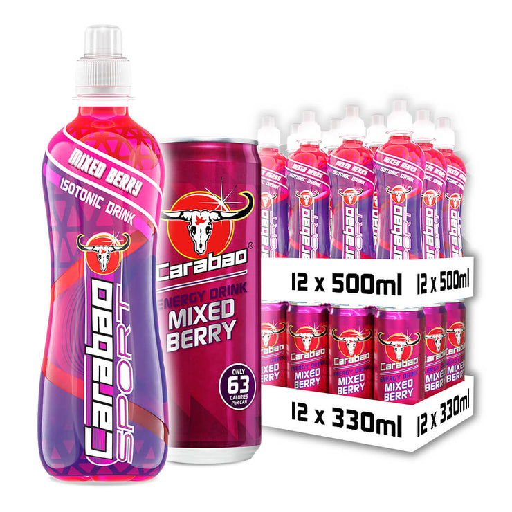 Carabao SPORT & Energy Drink Combo Pack (24 x Pack)