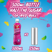 Carabao Energy Drink Mixed Berry (500ml Bottle)