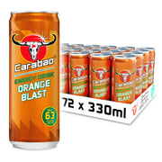 Carabao Energy Drink Orange Blast (330ml Can)