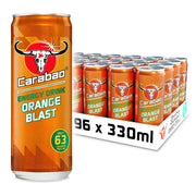 Carabao Energy Drink Orange Blast (330ml Can)